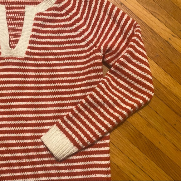 GAP striped red and white cozy sweater - Picture 3 of 3